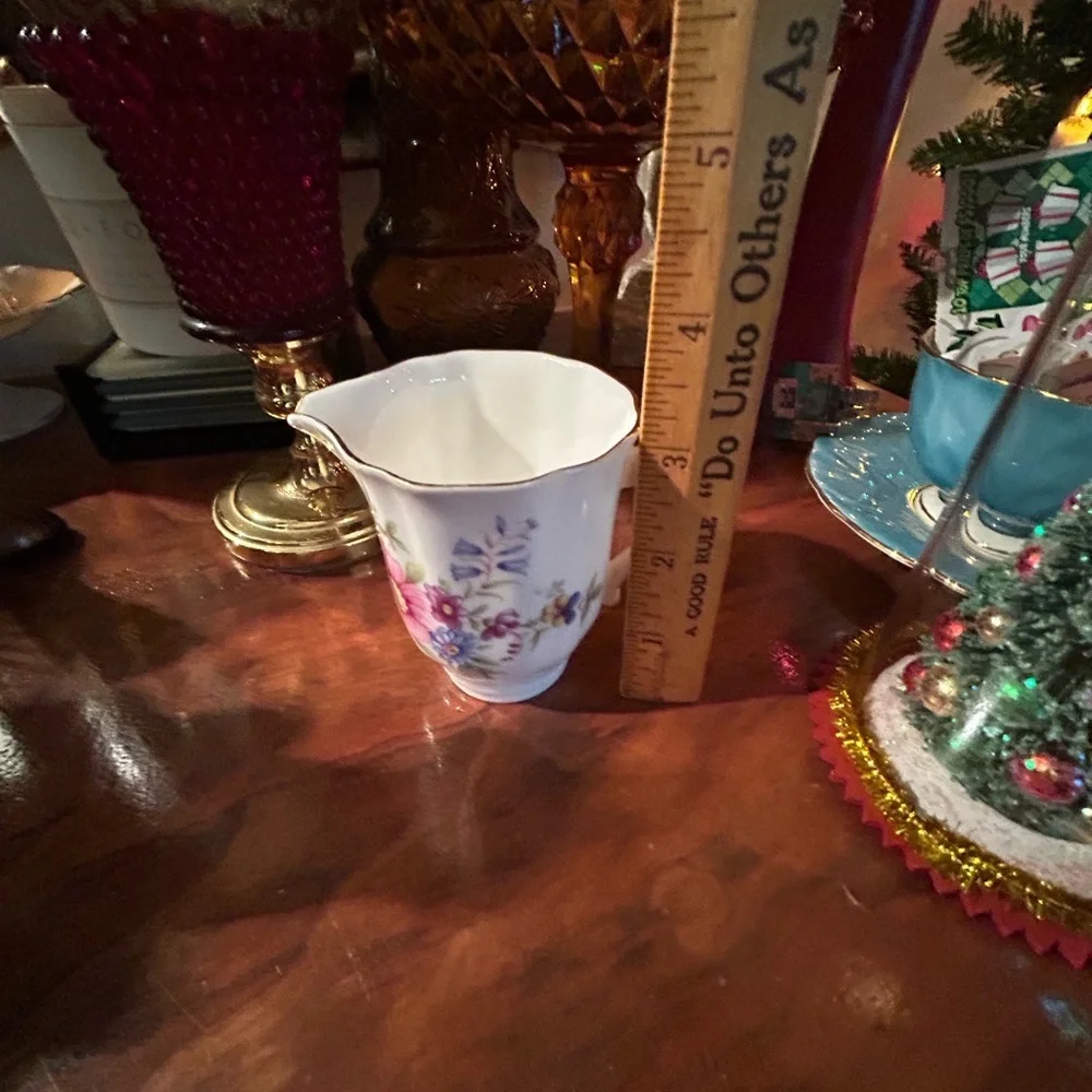 Vintage Royal Grafton Floral Fine Bone China Creamer
